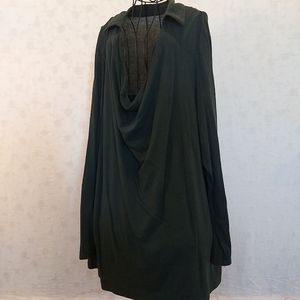 3X Dark Green Lands end top